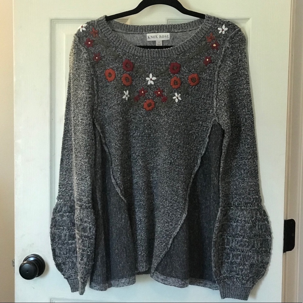 Knox Rose embroidered sweater